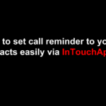Call Reminders