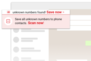 Save contacts from WhatsApp